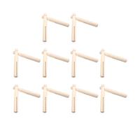 WATIIFUFU 20 pièces Clips de Fermeture Sachet Bois Pinces Étanches pour Sacs Aliments Clips Réutilisables pour Maintenir Fraîcheur Snacks et Poudres