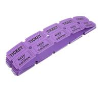 WATIIFUFU 200 Billets de Tombola en Papier Pourpre, 200pcs, Processus de Tirage Sort Équitable, Facile à Distribuer, Accessoires pour Fêtes et Carnavals