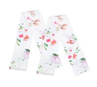 WATIIFUFU 2pièces Écharpe Maman à Venir Doré Accessoires De Décoration Pour Shower Sash Confortable Pour Maternité Pour Créer Une Ambiance Festive Et Mettre Valeur Votre Statut De