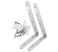 WATIIFUFU 2pièces Équerres De Fixation Murale Anti-tip Pour Mobilier Kit De Sécurisation Pour Protéger Et Animaux Installation Facile Et Pour Étagères Et Meubles