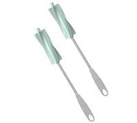 WATIIFUFU 2pièces Goupillon Silicone à Manche Brosse De Nettoyage Rotative Pour Bouteilles Et Tasses Nettoyage Des Biberons