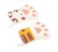 WATIIFUFU 2pièces Serviette De Bain Exfoliante Éponge Cartoon Pour Garçon Fille Set De Tapis De Bain Doux Pour Garçon Fille Et Tout-petits Rayures Léopard