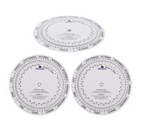 WATIIFUFU 3 Pièces Calendrier de Grossesse Blanc Réutilisable en Papier et Plastique Suivi Complet la Grossesse pour Visites Prénatales