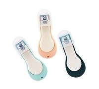 WATIIFUFU 3 Pièces coupe-ongles bébé lime à ongles pour bébé Coupe ongle nail clipper ciseaux ongles bebe coupe-ongles pour tout-petits coupe-ongles pour enfants Acier inoxydable