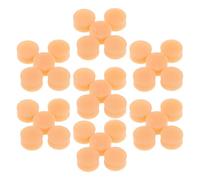 WATIIFUFU 36 Pièces Accessoire Guitare Rond en Acrylique Orange pour Touche de Guitare Repères Visuels Clairs et Jouabilité Améliorée, pour Professionnels et Amateurs