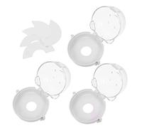 WATIIFUFU 3pièces Couvercle De Pour Commutateur De Garde De Sécurité Pour Cuisinière Empêche Allumer Le Facile à Installer Et Utiliser