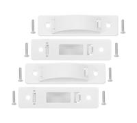 WATIIFUFU 4 Pièces Lot de 4 Protections D’interrupteurs Muraux Garçon et Filles, Plaques de Sécurité Blanches Vis, Compatible Interrupteurs à Bascule, Protection Anti-activation Accidentelle