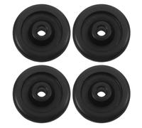 WATIIFUFU 4 Pièces Roue de Remplacement pour Équipement de Gym en PP et Pa, Rotation Fluide pour Vélo et Tapis de Course, pour Installation à Domicile