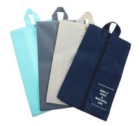 WATIIFUFU 4 pièces Sac de Voyage pour Chaussures Portable Pochette de Rangement Imperméable et Résistante Organisateur Léger pour Valise Sac de Rangement Chaussures Femme