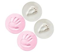WATIIFUFU 4pcs Empreintes de Bébé en Boue Souvenir pour Filles et Bébés Conservez Empreintes des Mains et Pieds Premiers Souvenirs D'garçon et Filles