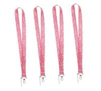 WATIIFUFU 4pièces Lanières Pour Téléphone Portable Et Clés Sangles De Suspension Design Décoratif