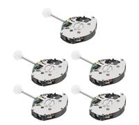 WATIIFUFU 5 Mouvements de Montre à Quartz Sl68 Silencieux Haute Précision Kit de Réparation de Montres Compatible Large Gamme Mécanismes Solide à Économie D’Énergie pour Remplacement