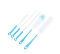 WATIIFUFU 5pièces Coffret De Brosses De Nettoyage à Pour Bouteilles Nettoyeur De Et Bouteilles Parfait Pour Lait Et Contenants