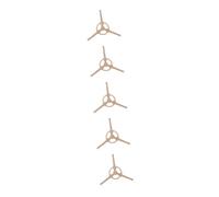 WATIIFUFU 5pièces Support De Plateau Tournant Pour - Accessoire Rotatif Avec Tripode Résistant Chaleur Compatible Avec Plateaux à Fond Plat Remplacement Pratique Et