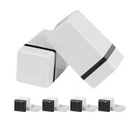 WATIIFUFU 6 Pièces Tampon D'accords Blanc pour Guitare et Ukulélé en Abs et Caoutchouc, Outil Portable pour Identification Rapide des Accords, pour Pratique Musicale et Apprentissage