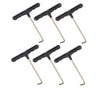 WATIIFUFU 6 Pièces Tendeur De Lacet Accessoires De Patinage Sur Glace Accessoire De Patin En Acier Inoxydable Tendeur De Lacet Pour Patins Outil De Traction À Ressort Extracteur De Lacet De