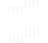 WATIIFUFU 8 Pièces Ligne De Découpe Du Fromage Outils De Coupe De Fromage Fil Pour Couper Le Beurre Remplacement Du Fil De La Trancheuse à Fromage Coupe-fil à Fromage Acier Inoxydable Silver