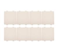 WATIIFUFU 8 Pièces Waveguide Cover Mica Sheet For Microwave Oven Heat Insulation High-temperature Resistant Accessories