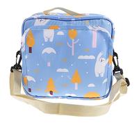 WATIIFUFU à Langer pour Bébé à Main en Bandoulière à Langer pour Poussette Organisateur de Poussette Poches de Capacité Design Fourre-Tout de Voyage Tendance