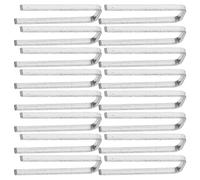 WATIIFUFU Agrafes de Réparation Kit Simple Installation 80pcs pour Volets Argenté pour Réparation Fiable de Stores et Volets Intérieurs