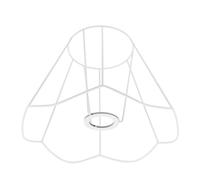WATIIFUFU Anneau Abat-jour en Fer Robuste pour Lampe de Bureau E27, Cadre Métallique DIY Ø130/250 Mm, Hauteur Oblique 200 Mm, Accessoires pour Lampes, pour Projets D’éclairage Maison