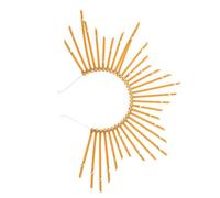WATIIFUFU Bandeau Halo De Notre-dame Costume De Bandeau Décor Étoile Bandeau Couronne De Marie Bandeau Filles Bandeau Déesse Marie Bandeau De Déesse Bandeaux Dames Plastique Golden