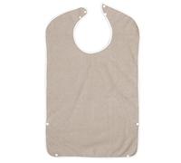 WATIIFUFU Bavoir Imperméable Adulte en Fibre et Tpu, Lavable et Réutilisable, Facile à Nettoyer, pour Personnes Âgées et Soins Quotidiens