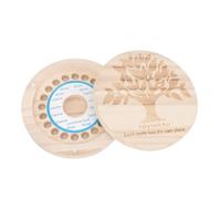 WATIIFUFU Boîte à Dents de Lait Organisateur de Souvenirs Conservateur de Dents Porte-dents de Lait