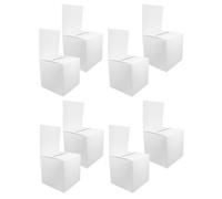 WATIIFUFU Boîte à Loterie Multifonctionnelle Blanche en Papier, Résistante et Élégante, pour Tirage Sort et Collecte de Dons Lors de Fêtes et Événements
