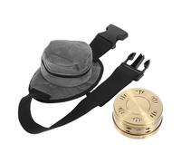 WATIIFUFU Boîte Chauffante de Moxibustion et Housse en Velours Portable avec Sangles Réglables en Laiton Facile à Utiliser pour Jambes et Épaules en Usage à Domicile Déplacement