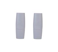 WATIIFUFU Boîte De 2 Pièces Porte-Brosse à Dents extérieur étui à Dentifrice conteneur de Brosse à Dents Capsule Organisateur de Rangement Organisateur de Stockage Grey