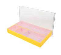 WATIIFUFU Boîte de Rangement pour Montres Petit Bac Plastique avec Couvercle pour Accessoires de Montre Détachées et Outils de Réparation