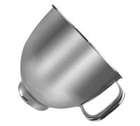 WATIIFUFU Bol Mélangeur en Acier Inoxydable 4,73 L Compatible Robot Pâtissier Incliné, Bol de Remplacement avec Fond Plat, Poignée Ergonomique, Lave-vaisselle, Accessoire Pâtisserie Maison