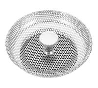 WATIIFUFU Bouchon de Crépine d'Évier Cuisine en Acier Inoxydable, Filtre de Vidange Anti-Odeurs, Passoire Évier Polyvalente pour Évier Standard, Système Anti-Obstruction Solide, Accessoire