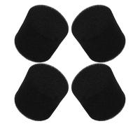 WATIIFUFU Bouchons de Port de Haut-Parleur en Éponge Noire 4pcs pour Optimisation des Basses et Absorption Sonore, Compatibles Caissons de Basses et Enceintes Audio