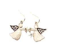 WATIIFUFU Boucles D’oreilles Petit Ange Décoratives En Alliage Léger, Gouttes Auriculaires Féminines, Bijou Pour Fille, Look Quotidien Élégant Et Simplicité Charmante