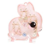 WATIIFUFU Boucles D'oreilles Clips Garçon et Filles Fille Petit Modèle Glace Licorne Adorables sans Perçage Couleurs Vives Accessoires Bijoux Présent Anniversaire Noël 1 Set