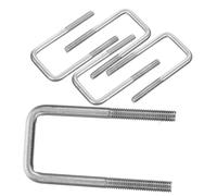 WATIIFUFU Boulons En u En Acier Inoxydable 304 Lot De 5 Pièces Boulons De Serrage Pour Tubes Fixations Robustes Pour Remorque Et Bateau Taille M6*25 * 70