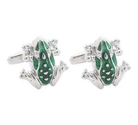 WATIIFUFU Boutons de Stylés Finition Soignée, Faciles à Porter en Alliage Vert pour Homme pour Événements Formels et Tenue Quotidienne
