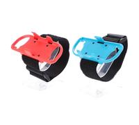 WATIIFUFU Bracelet Élastique Réglable pour Manette de Jeu Switch, Lot de 2, Accessoires pour Joueurs Adultes, Confort Antidérapant, Compatible avec Manette, pour Jeu Vidéo et Danse
