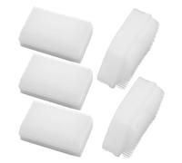 WATIIFUFU Brosse Sensorielle pour Garçon et Filles 5 Pièces en Plastique et Éponge Blanche, Textures Variées, Facile à Utiliser la Maison pour Entraînement Sensoriel