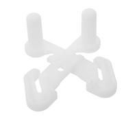 WATIIFUFU Butée de Charnière de Réfrigérateur en Plastique Résistant, Lot de 2 Pièces, Pièce de Rechange pour Porte de Congélateur, Cale-porte Sécurisée pour Réfrigérateur et
