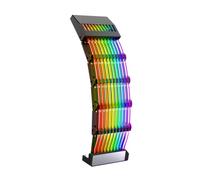 WATIIFUFU Câble D'extension Argb 24 Broches pour Carte Mère ATX/matx Câble d'alimentation Synchronisé 5v 3 Broches Éclairage RGB pour Boîtier PC Compatible Alimentation PC Gainé Lumineux
