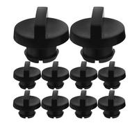 WATIIFUFU Cache-écrou de Tronçonneuse Usage Extérieur pour Tronçonneuse à Essence 10pcs en Plastique avec Vis de Fixation Rapide et Écrou de Haute Précision pour Filtre à Air