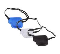 WATIIFUFU Cache-œil Pour Adultes Portable Réutilisable Compact Usage Quotidien Lot De 3 Matériau Souple Et Résistant À Lusure