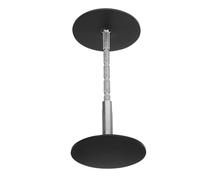 WATIIFUFU Cache-Trou de Porte en Acier Inoxydable Noir 40 MM Plaque de Cache-Jonction Sécurisée pour Porte D’Entrée Bouchon de Remplissage pour Réparation Protection Anti-Effraction et