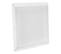 WATIIFUFU Cache-trou Mural en Plastique Abs 300x300 Mm, Porte D'accès Pré-encastrée pour Plafonds et Cloisons Sèches, Accessoire Invisible pour Installation Électrique