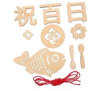 WATIIFUFU Cartes Marquantes Pour Bois Jalon De Cent Jours Accessoire Photo Commémoratif Né