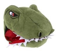 WATIIFUFU Chapeau Décoratif de Dinosaure Vert Taille Unique Couvre-Chef Chaud D’Hiver pour Carnaval Fêtes et Déguisements Accessoire Photo Amusant Léger et Confortable