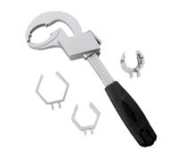 WATIIFUFU Clé Réglable Double Extrémité Multifonction pour Plomberie avec Poignée Courte Ouverture Large Outil pour Salle de Bain et Cuisine Démontage et Assemblage Facile